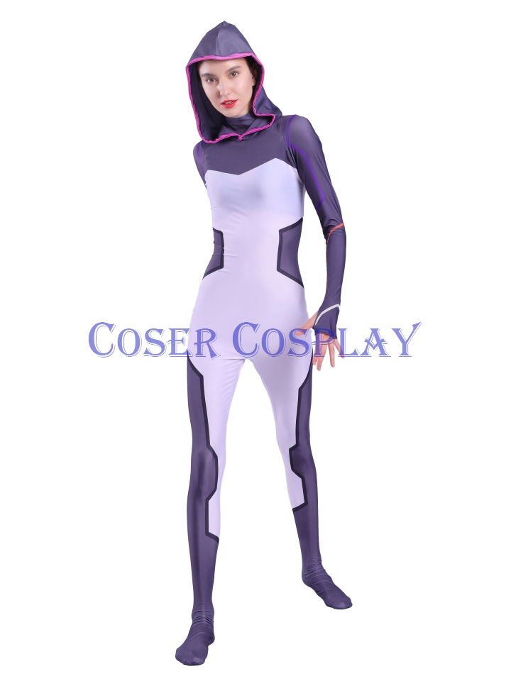 2020 Halo Gabrielle Doe Violet Harper Cosplay Costume 2807